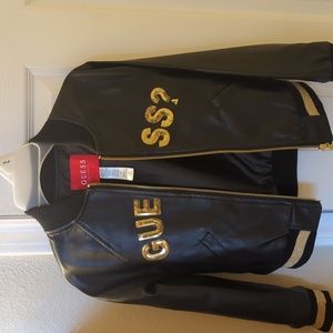 Girls Pleather Jacket